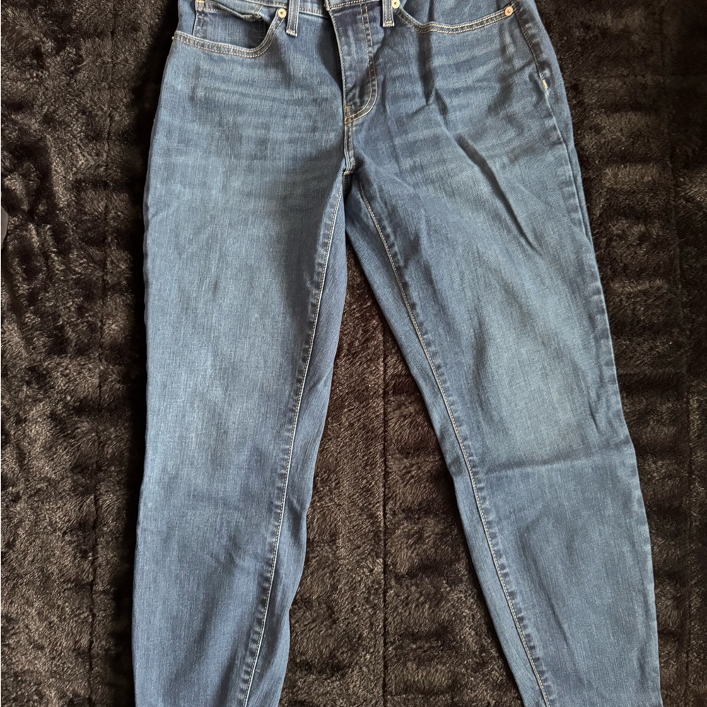 Lucky Brand Women's Straight Leg Blue Jeans